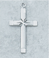 STERLING SILVER CROSS