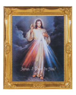 Divine Mercy Framed Print Divine Mercy Framed Print