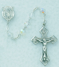 Ladies' Crystal Aurora Rosary Beads Ladies' Crystal Aurora Rosary Beads