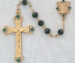 Irish Glass Rosary Beads