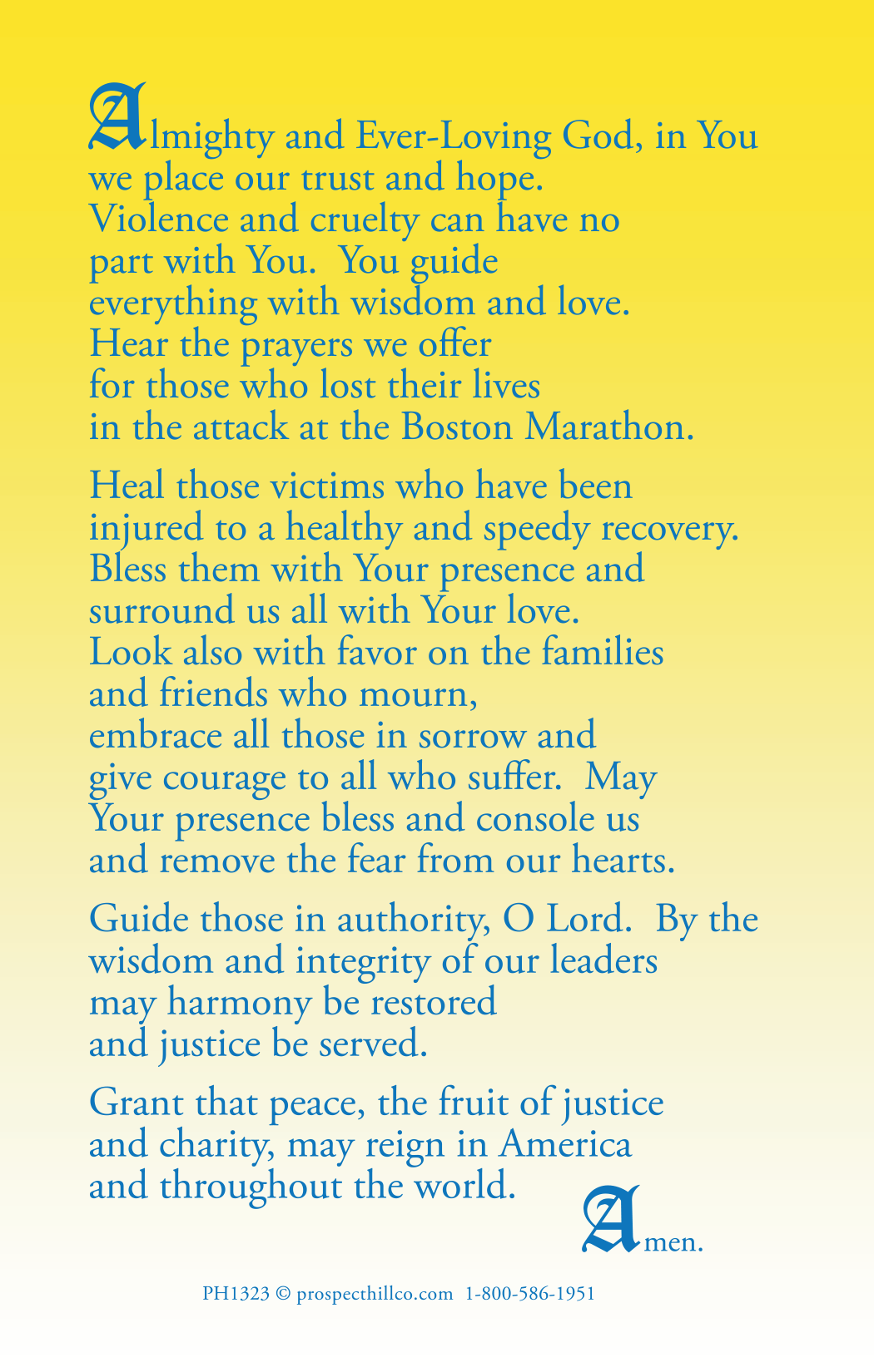 Marathon-Prayer-Card-Back-PHC – Prospect Hill Co.