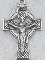 Sterling Silver Celtic Crucifix