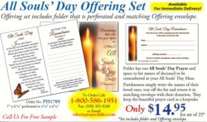 All Souls Day Offering Set (25 count)