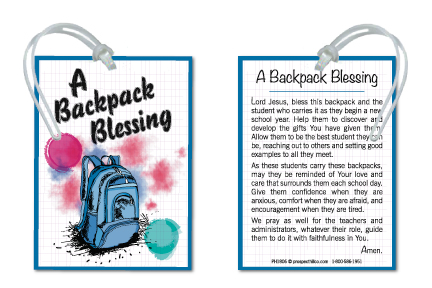 Prayer Backpack Clips