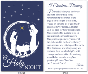 O Holy Night:  A Christmas Blessing (100 count)
