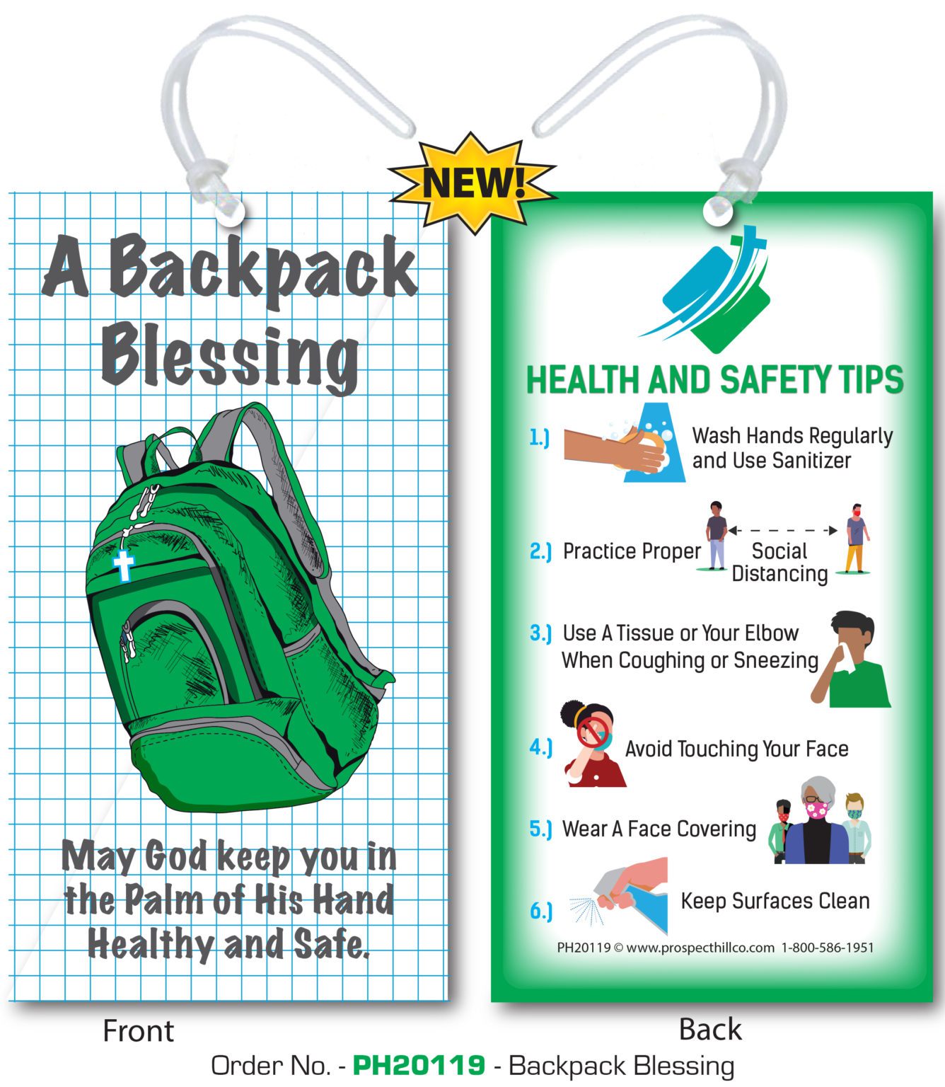 Backpack Blessings With Safety Reminders Prospect Hill Co 