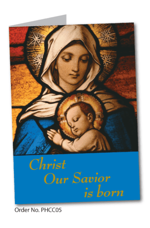 Christ Our Savior is Born Christmas Card