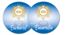 Year of the Eucharist lapels 4w