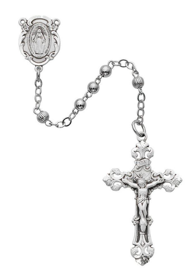 4mm All Sterling Rosary (R938LF)