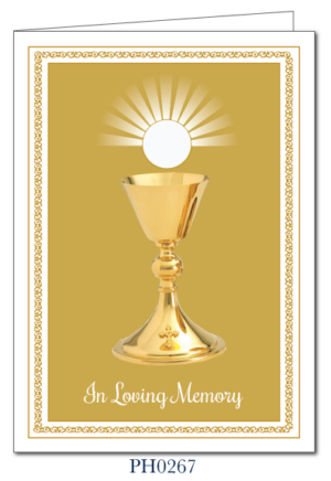 Mass Cards for the Living and Deceased (box of 50 complete with envelopes) PH0267