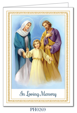 Mass Cards for the Living and Deceased (box of 50 complete with envelopes) PH0269