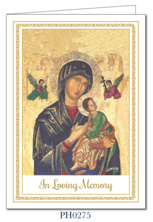 Mass Cards for the Living and Deceased (box of 50 complete with envelopes) PH0275