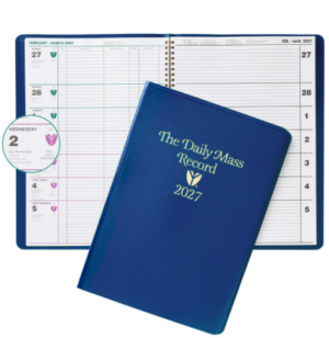 2027 Daily Mass Record Book