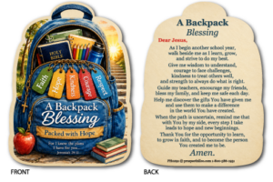 A backpack blessing: Packed with Hope