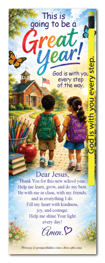 Great Year Prayer Bookmark